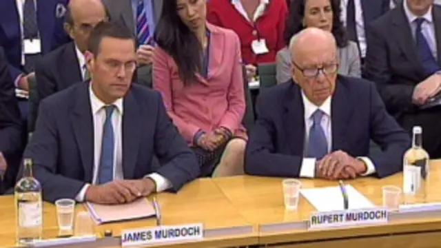 Джеймс и Руперт Мердок