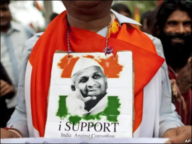 अन्ना हज़ारे के समर्थक