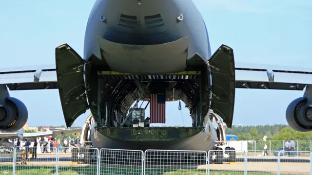 C-5 Galaxy на авиасалоне МАКС