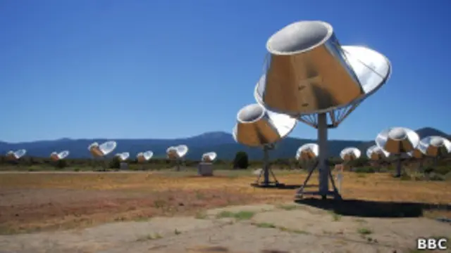 Система телескопов ATA в Институте SETI