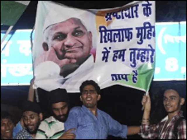 हज़ारे समर्थक