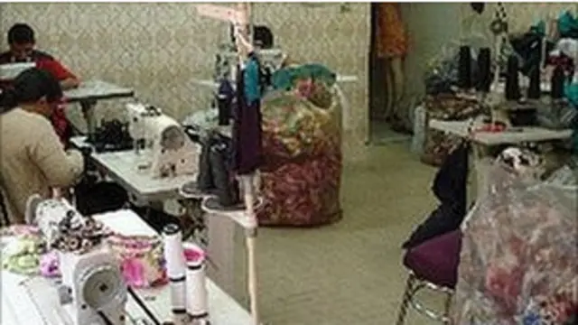 Taller de Sao Paulo en el que se produjo la redada