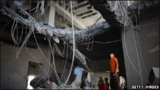 عقب غارة إسرائيلية (أرشيف)