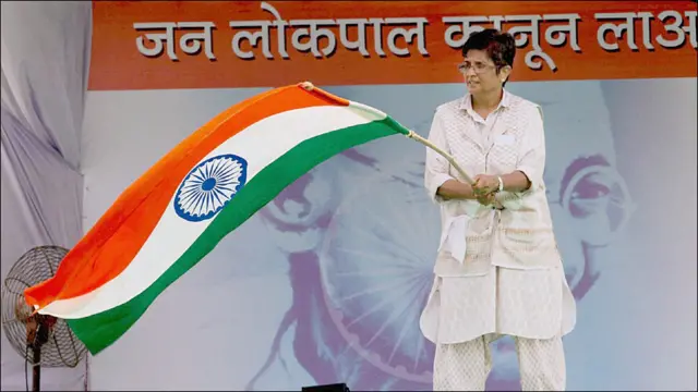 तिहा़ड़ से रामलीला मैदान तक अन्ना की रैली