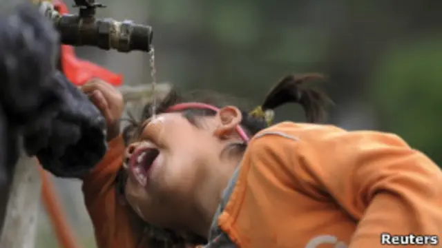 中國安徽旱情嚴重