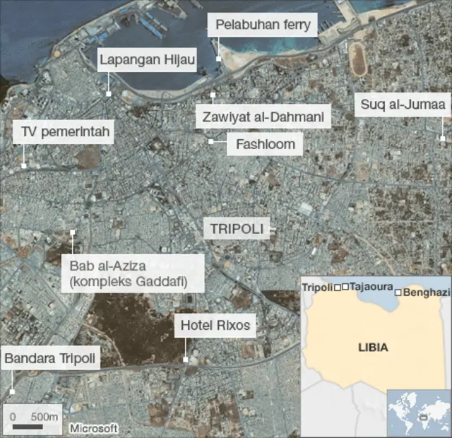 Peta Tripoli