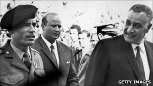 Khadafi e Nasser