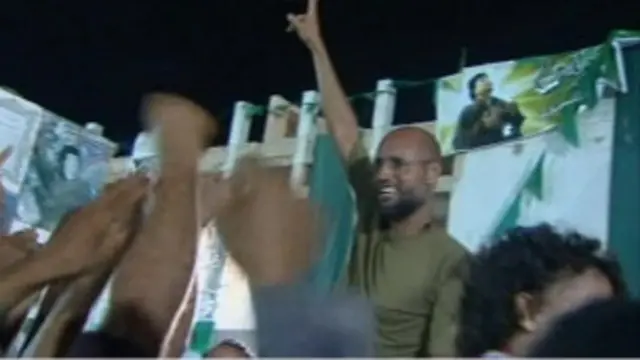 Saif al-Islam positif terhadap masa depan rezim ayahnya, Gaddafi