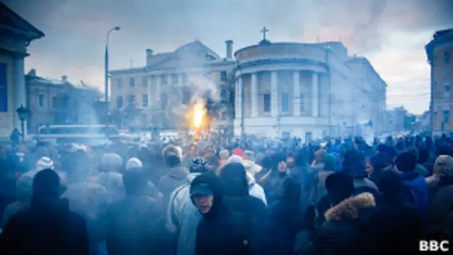 События на Манежной площади в Москве 11 декабря 2011 года. Фотография участника сообщества live_report martin_square