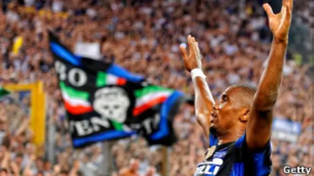 Камерунец в форме "Интера"