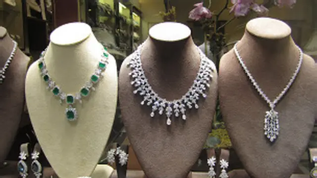 Escaparate de una joyería en Nueva York