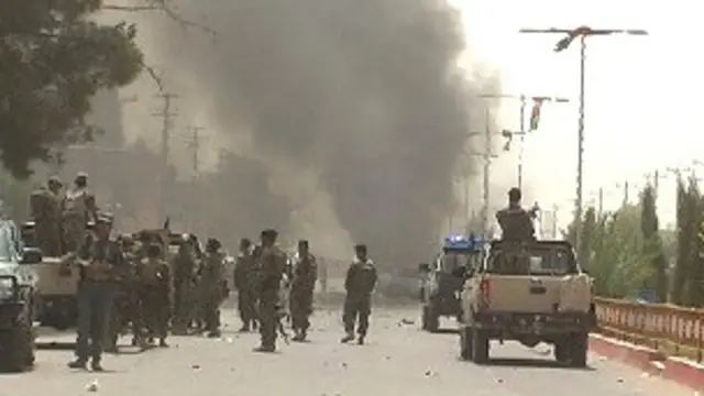 هلمند کې د یوه مخکني برید عکس ګورﺉ