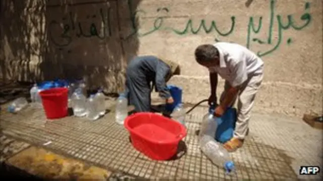 Libya water shortage