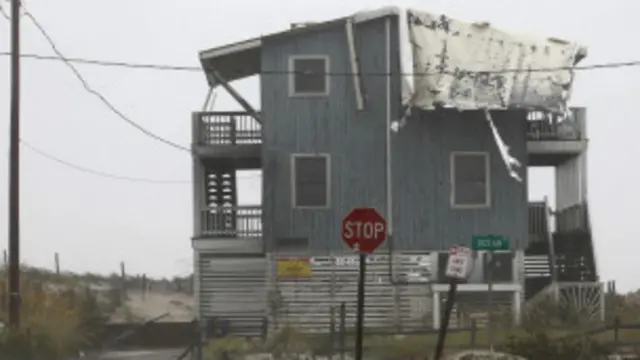 الاعصار ايرين مر من هنا