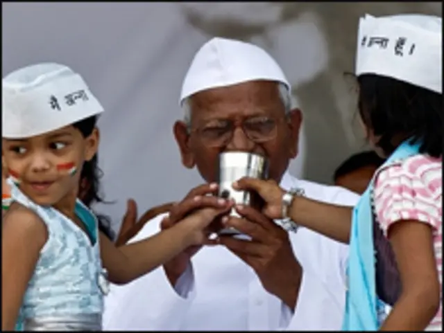 یہ ہر بھارتی کی جیت ہے: انا ہزارے