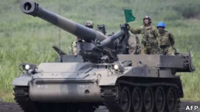 日本陆上自卫队坦克