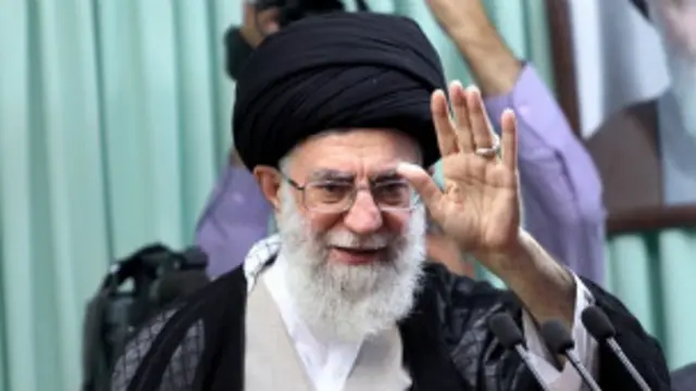 خامنہ ای ایران کے اعلی ترین رہنما ہیں
