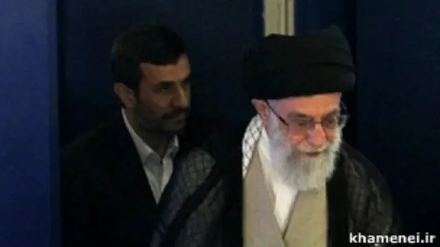 خامنه ای و احمدی نژاد