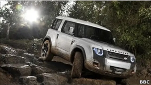 Ноавя модель Defender создана на базе концепт-кара DC100