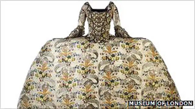 Vestido de Ann Fashawe, Foto: Museo de Londres 