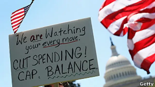 manifestacion del tea party frente al capitolio de Washington