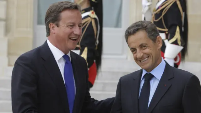 David Cameron dan Sarkozy