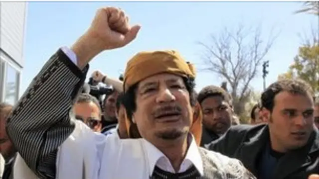 Muammar Gaddafi
