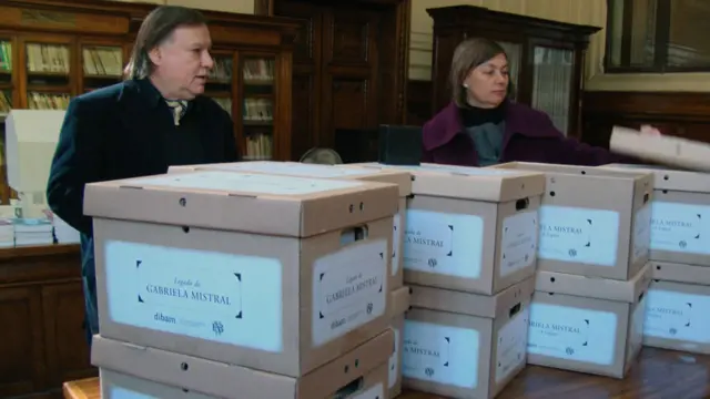 objetos personales de gabriela mistral