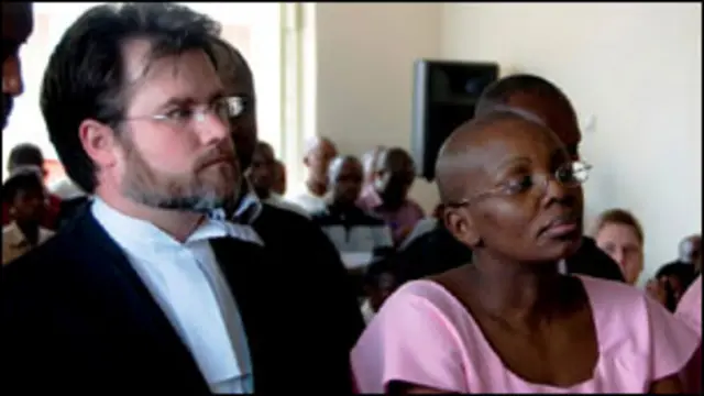 Victoire Ingabire akiwa mahakamani