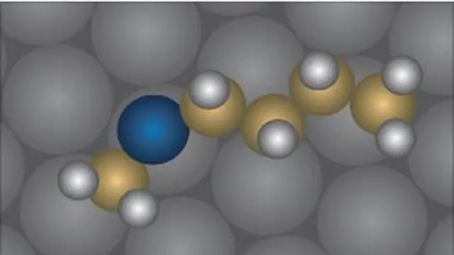 Молекула, которую использовали в качестве мотора