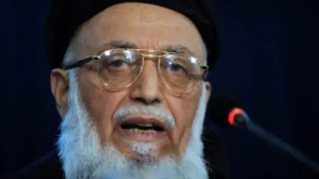 افغان امن کونسل کے چیئرمین برہان الدین ربانی گزشتہ سال ستمبر میں ایک خودکش حملے میں ہلاک ہو گئے تھے