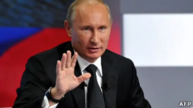 Владимир Путин в Череповце