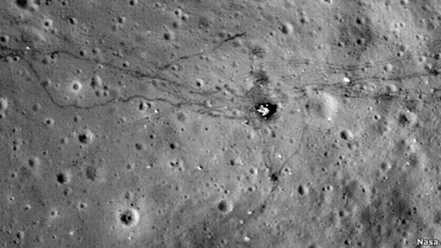 Место высадки миссии "Аполлон-14"