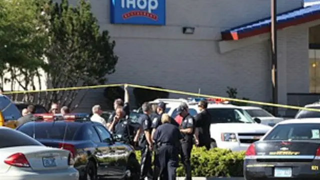 Hiện trường vụ nổ súng ở Nevada, Mỹ