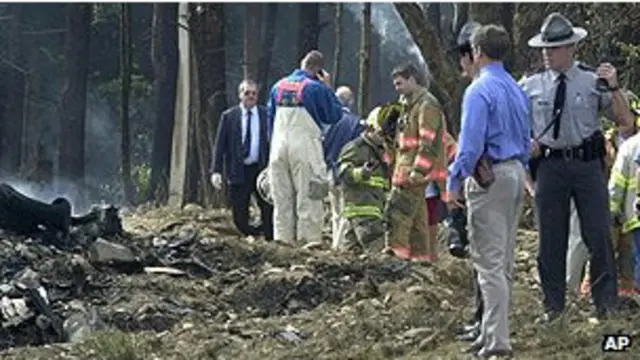 Tempat jatuhnya pesawat