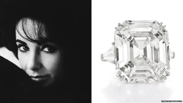 مجموعه ای از جواهرات الیزابت تیلور در ماه دسامبر امسال در یک حراجی به فروش خواهد رسید. حلقه الماس ۳۳.۱۹ قیراطی این بازیگر که هدیه پنجمین همسرش، ریچارد برتون، بود، در میان ۲۶۹ قطعه این مجموعه به چشم می خورد. انتظار می رود این قطعه بین ۲ و نیم میلیون تا ۳ و نیم میلیون دلار به فروش برسد.