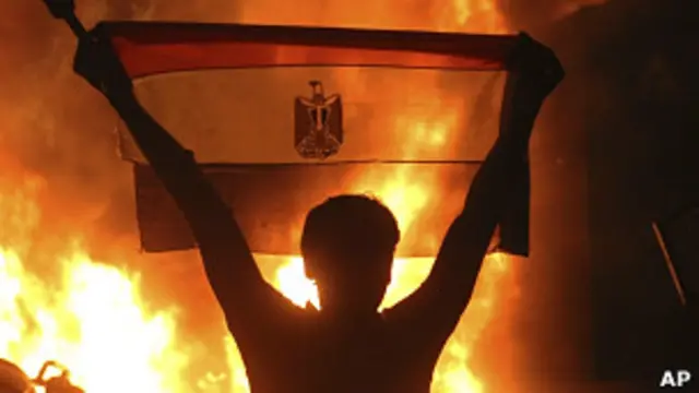 开罗反以色列抗议示威