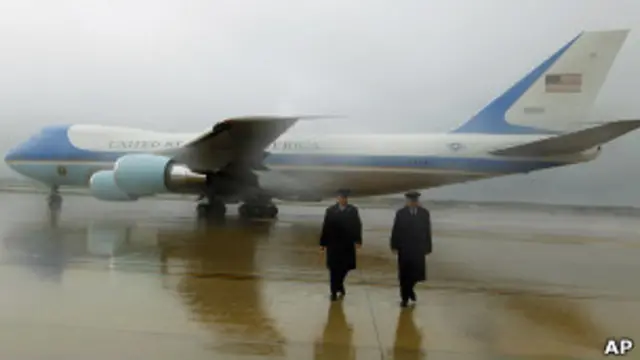 Самолет президента США (фото 9 сентября 2011 года)