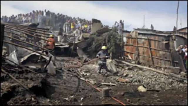 Umuriro i Nairobi muri Kenya