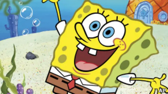 Bob Esponja, caricatura de Nickelodeon