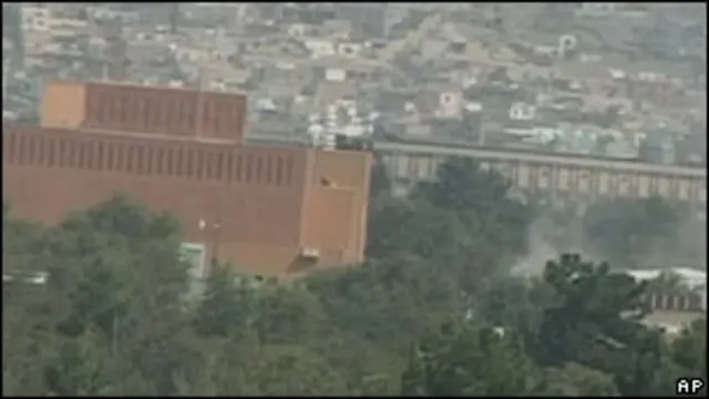 سفارت آمریکا در نزدیک کاخ ریاست جمهوری موقعیت دارد