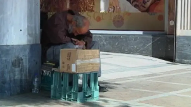 Homeless in Greece