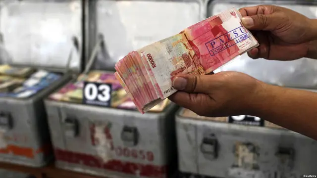 Uang palsu pecahan Rp100.000