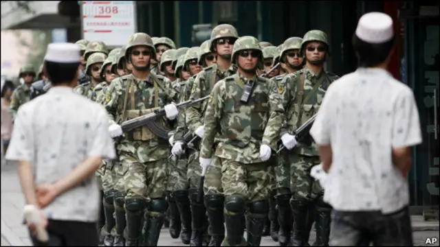 2009 йилда Урумчида уйғурлар ва хан хитойлари тўқнашган