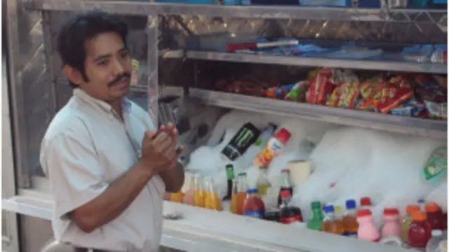 vendedor ambulante en Estados Unidos