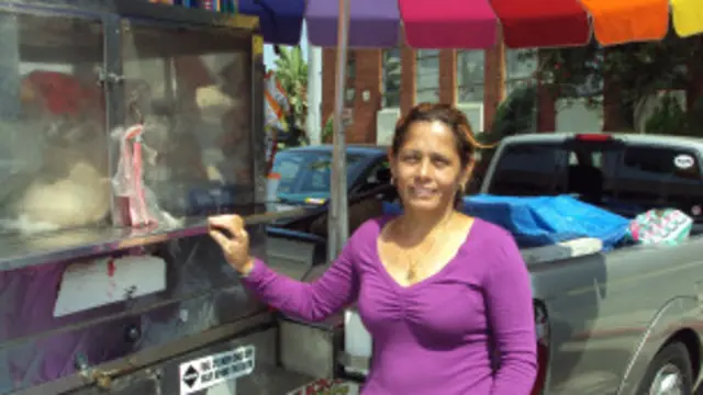 Vilma, vendedora ambulante latina en Estados Unidos