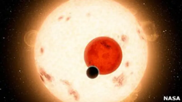 Planeta con dos amaneceres.