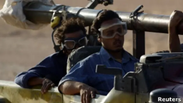 Ливийские повстанцы