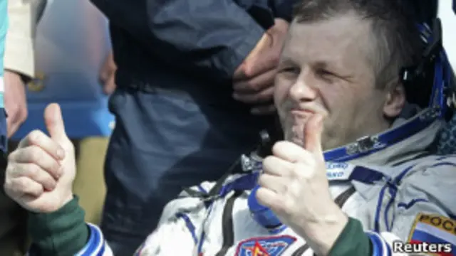 Российский космонавт Андрей Борисенко