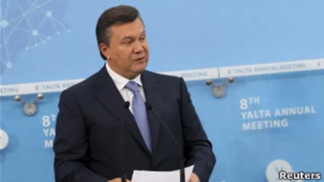 Президент Украины Виктор Янукович